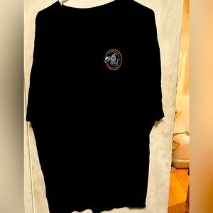 Last call company Live Fast Drink Slow black extra large T-shirt like new